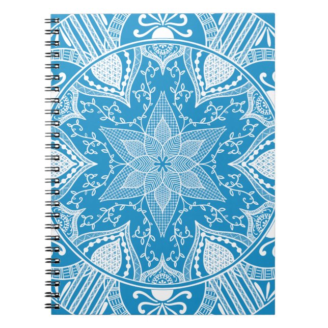 Cuaderno Bluebird Mandala (Frente)