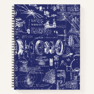 Cuaderno Blueprints de Da Vinci //