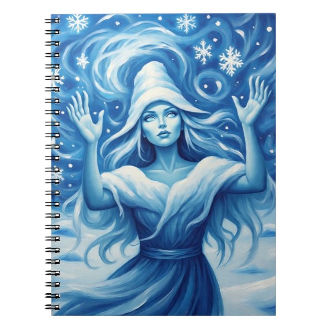 Cuaderno BlueWinterWitch  (Frente)