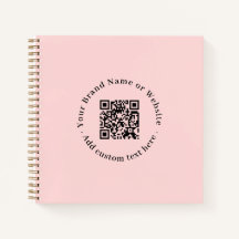 Blush Pink QR | Diseño de promoción empresarial fe