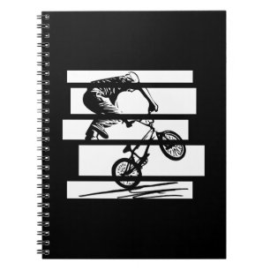 Cuaderno BMX Wheelie Silhouette Urban Lines
