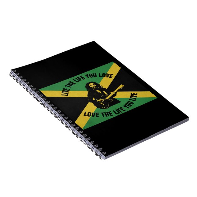 Cuaderno Bob Marley Notebook (Lado Derecho)