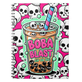 Cuaderno Boba Blast – ¡Bebe o Muere!