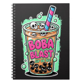 Cuaderno Boba Blast – ¡Bebe o Muere!