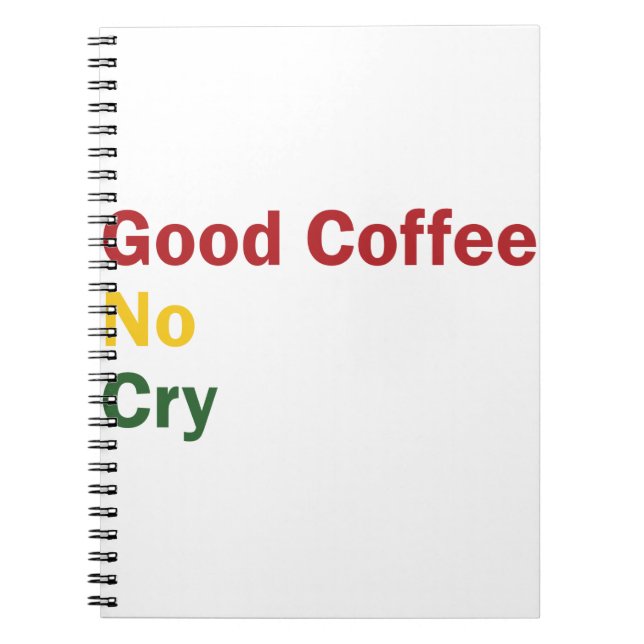 Cuaderno BobCoffee (Frente)