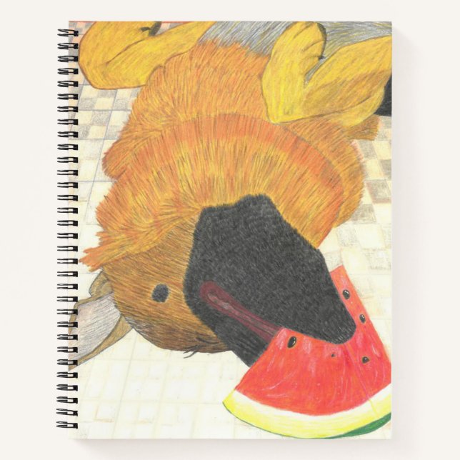 Cuaderno Boca y sandía (Anverso)