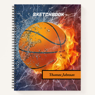 Cuaderno Bocadillo de baloncesto moderno