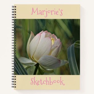 Cuaderno Bocadillo de flores de Lotus