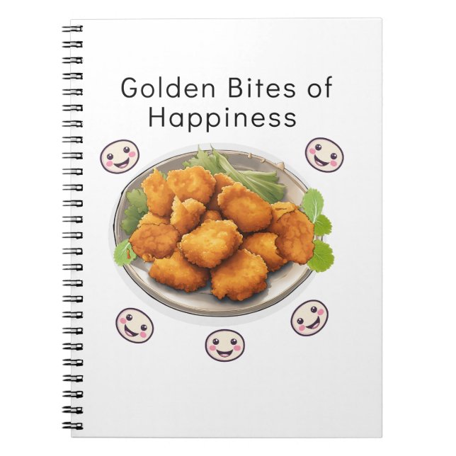 Cuaderno Bocados Dorados de Felicidad (Frente)