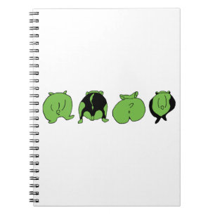 Cuaderno Bocas de Hamster Verde
