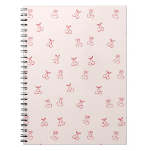 Cuaderno Boceto minimalista de cereza