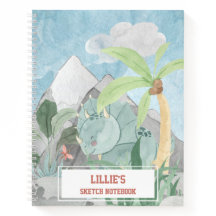 Boceto Personalizado de Triceratops Dinosauriolind
