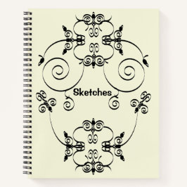 Cuaderno Bocetos Elegantes