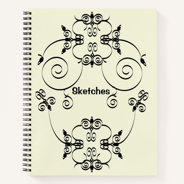 Cuaderno Bocetos Elegantes (Anverso)