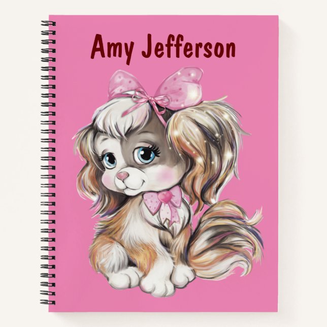 Cuaderno Bocetos personalizados para niños (Anverso)