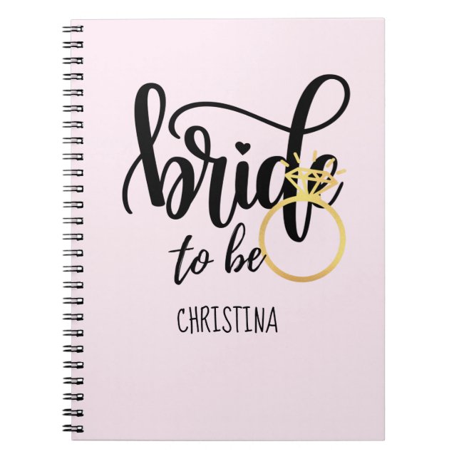 Cuaderno Boda Bachelorette Bridal Shower (Frente)