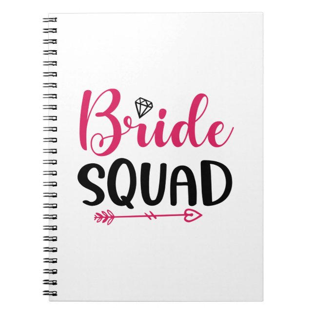 Cuaderno Boda Bride Squad (Frente)