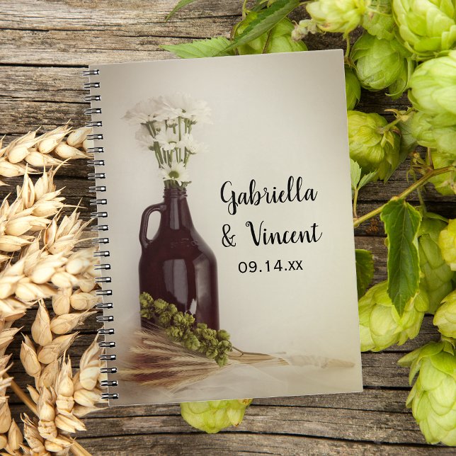 Cuaderno Boda de Cervecería Productor Hops Daisies (Subido por el creador)