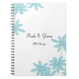 Cuaderno Boda de dias azul claro