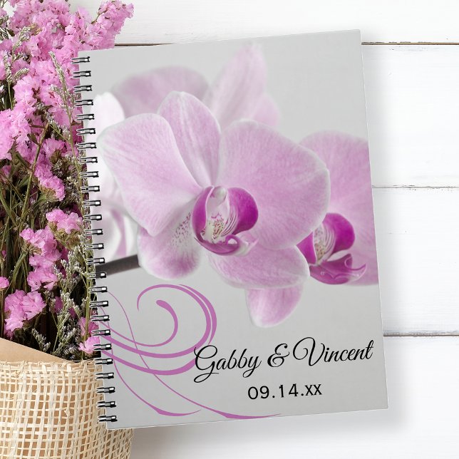 Cuaderno Boda de Elegancia Orquídea Rosa (Subido por el creador)
