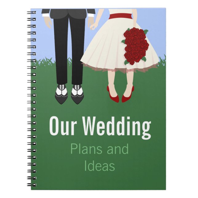 Cuaderno Boda de jardín, (Frente)