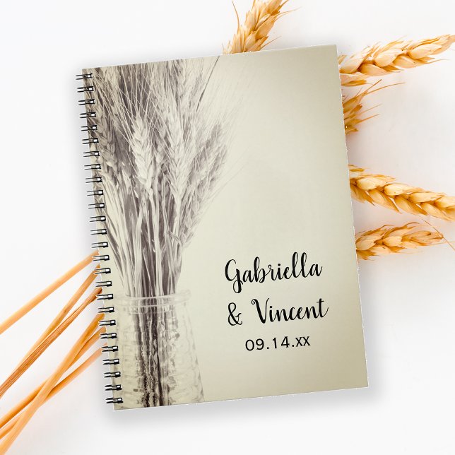 Cuaderno Boda de la granja de botellas de cebada seca (Subido por el creador)