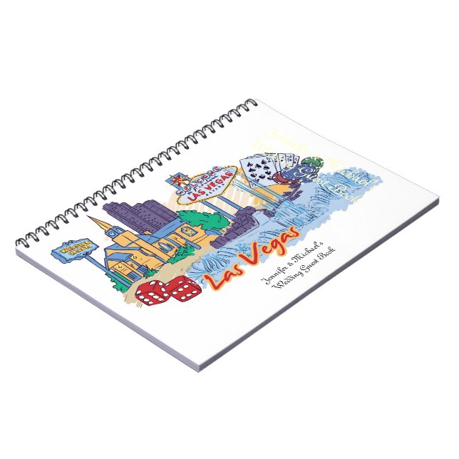 Cuaderno Boda de Las Vegas (Lado Izquierdo)