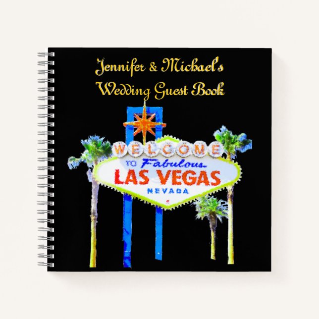 Cuaderno Boda de Las Vegas (Anverso)