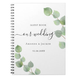 Cuaderno Boda de libros de invitados presupuesto de vegetac