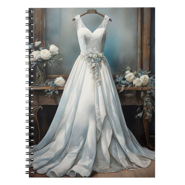 Cuaderno Boda de vestido blanco inmaduro (Frente)