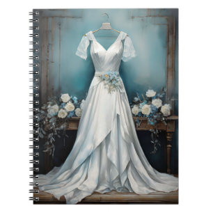 Cuaderno Boda de Vintage Moda blanca