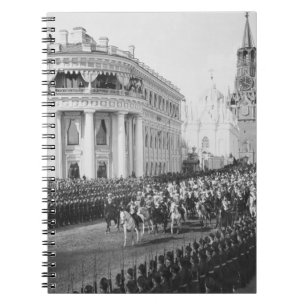 Cuaderno Boda del Tsar Nicholas (1868-1918) a Alexandra