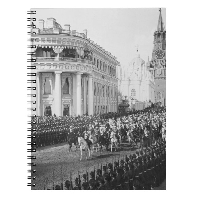 Cuaderno Boda del Tsar Nicholas (1868-1918) a Alexandra (Frente)
