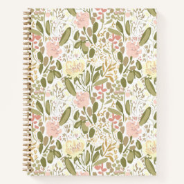 Cuaderno Boda en jardín suave