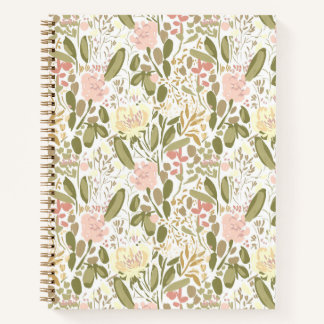 Cuaderno Boda en jardín suave