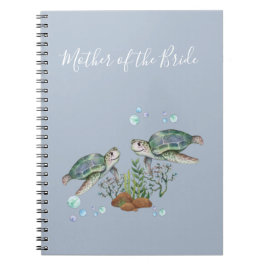 Cuaderno Boda en la playa de las tortugas marinas