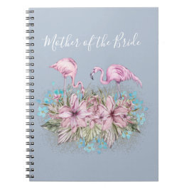 Cuaderno Boda Flamingos Tropical