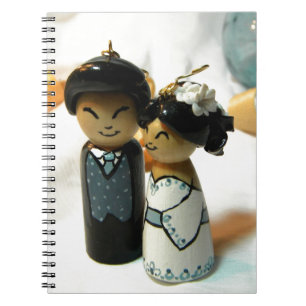 Cuaderno Boda I de Kokeshi