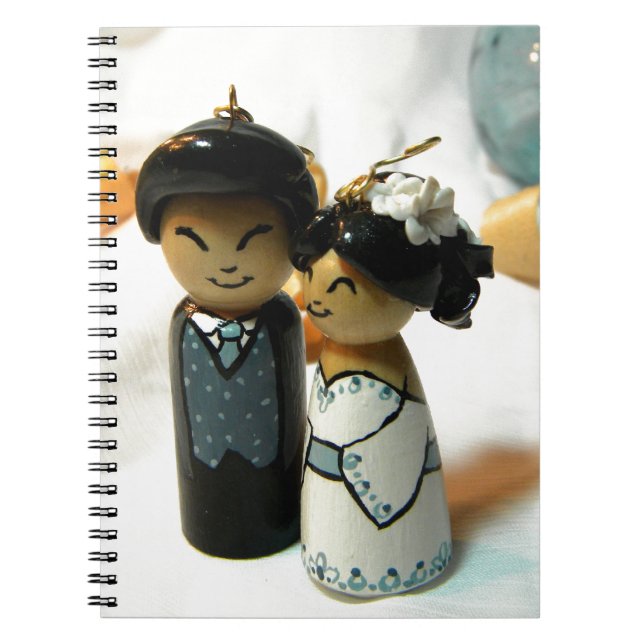 Cuaderno Boda I de Kokeshi (Frente)