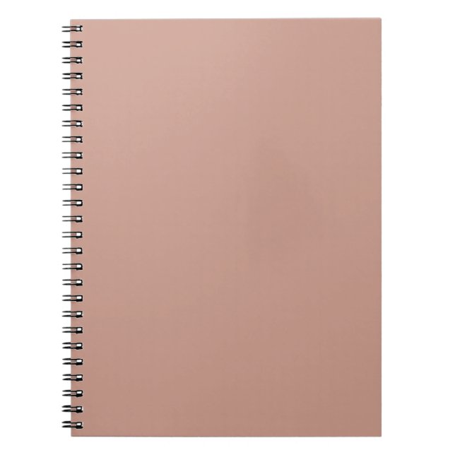 Cuaderno BODA Monocromo de Terracota ligera para PRESUPUEST (Frente)