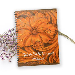 Cuaderno Boda occidental del país de las flores rusas