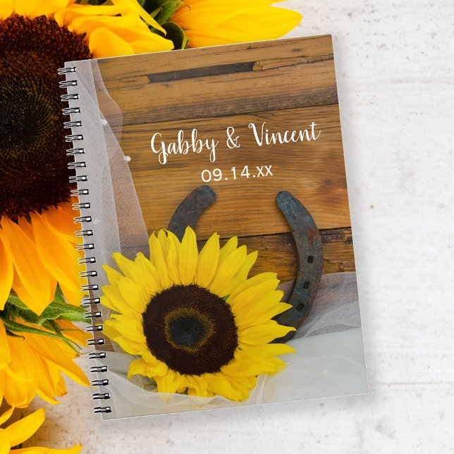 Cuaderno Boda occidental del país del girasol y la herradur (Subido por el creador)