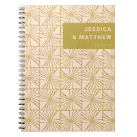 Boda personalizada botánica Groovy Retro Chartreus