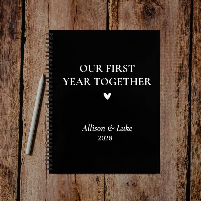 Cuaderno Boda personalizada y regalo de aniversario para pa (wedding gift notebook, anniversary notebook, personalized couples journal, Valentine’s Day gift,)