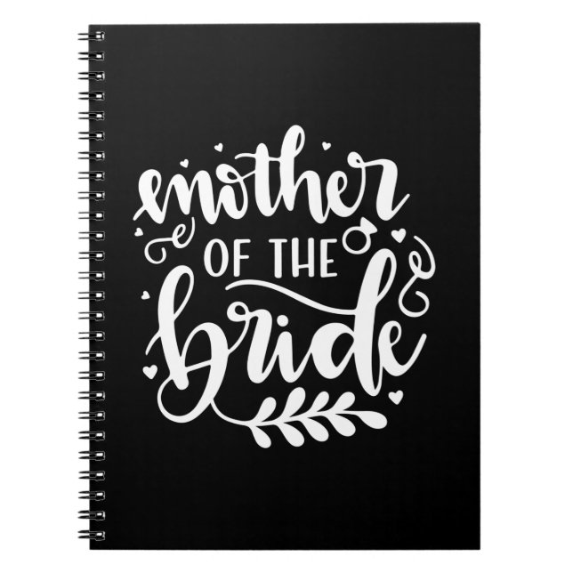 Cuaderno Boda Regalo Madre De La Novia (Frente)