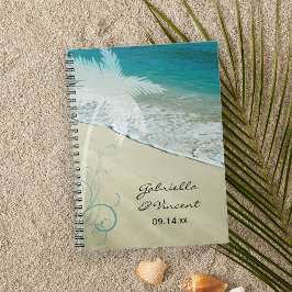 Cuaderno Boda tropical de playa