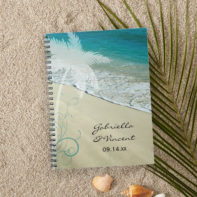 Cuaderno Boda tropical de playa (Subido por el creador)