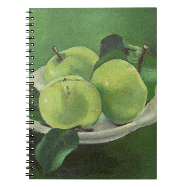 Cuaderno Bodegón con manzanas de Mikulas Galanda (Frente)