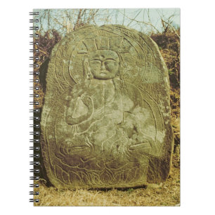 Cuaderno Bodhisattva asentado, coreano, ANUNCIO c.985