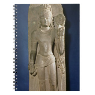 Cuaderno Bodhisattva Padmapani, Nalanda, Bihar, dinasta de